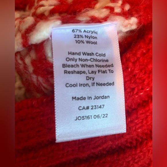 Talbots Fair-isle winter holiday sweater. Size XL. EUC. This is still in stores! - Picture 4 of 4